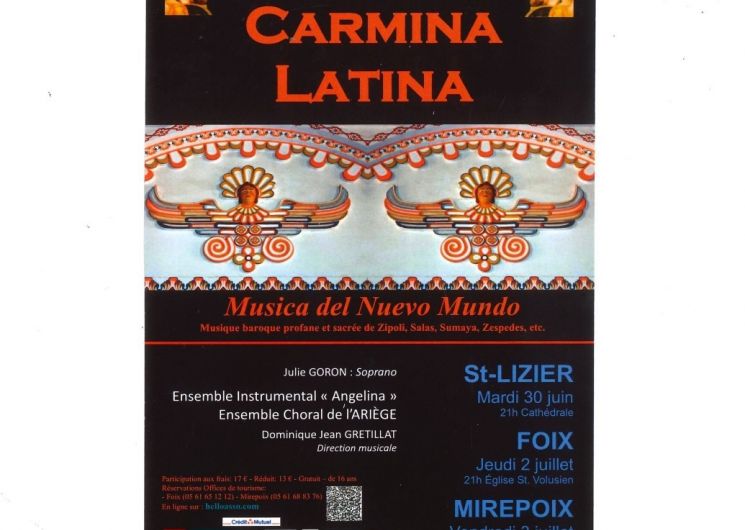 Concert Carmina Latina_Saint-Lizier