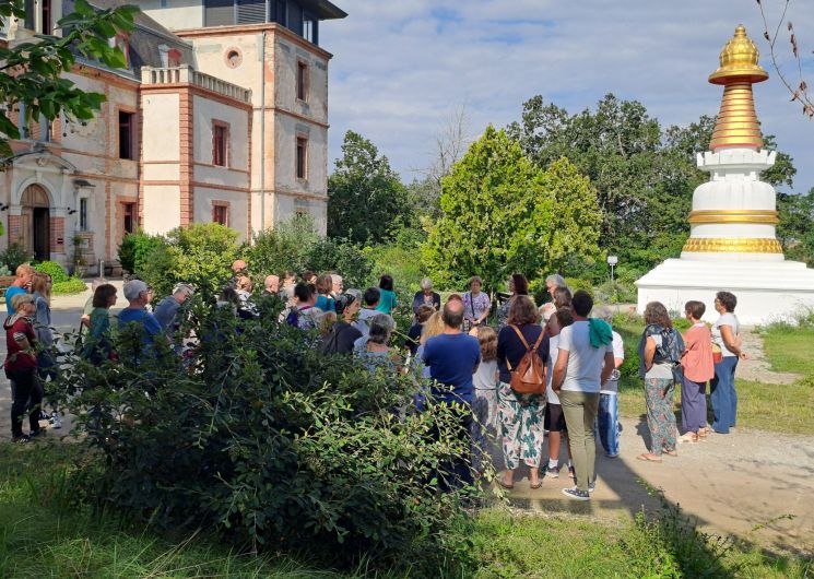 Balades au coeur de nos villages - L'institut boudhiste Vajra Yogini_Labastide-Saint-Georges