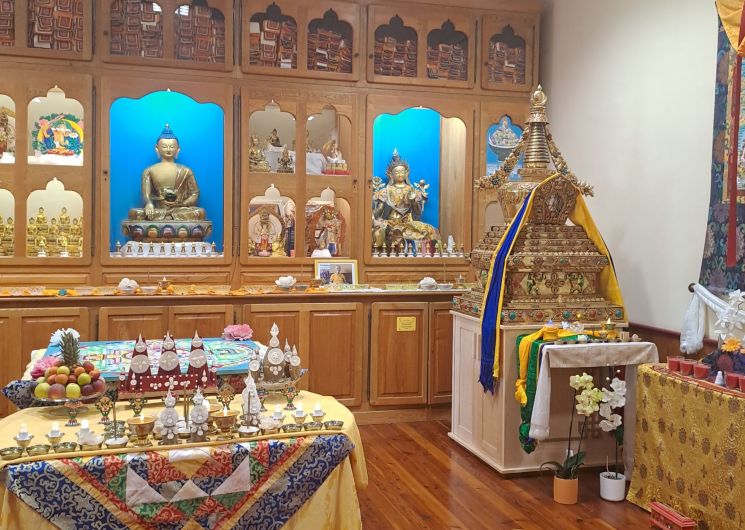 Balades au coeur de nos villages - L'institut boudhiste Vajra Yogini_Labastide-Saint-Georges