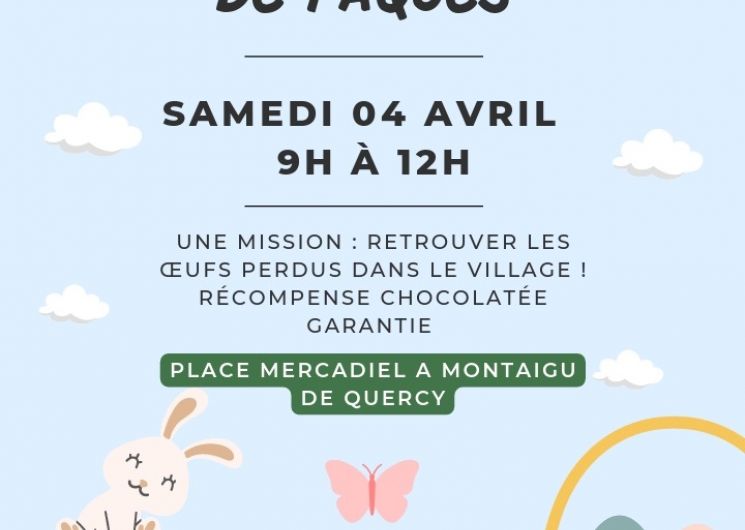 Chasse aux oeufs de Pâques_Montaigu-de-Quercy