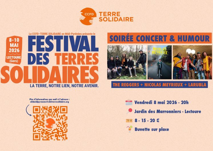 Soirée Concert et Humour - Festival des terres solidaires_Lectoure