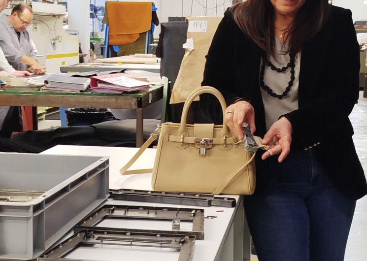 Visite de savoir faire : Maison Berthille, atelier de maroquinerie_Mazamet