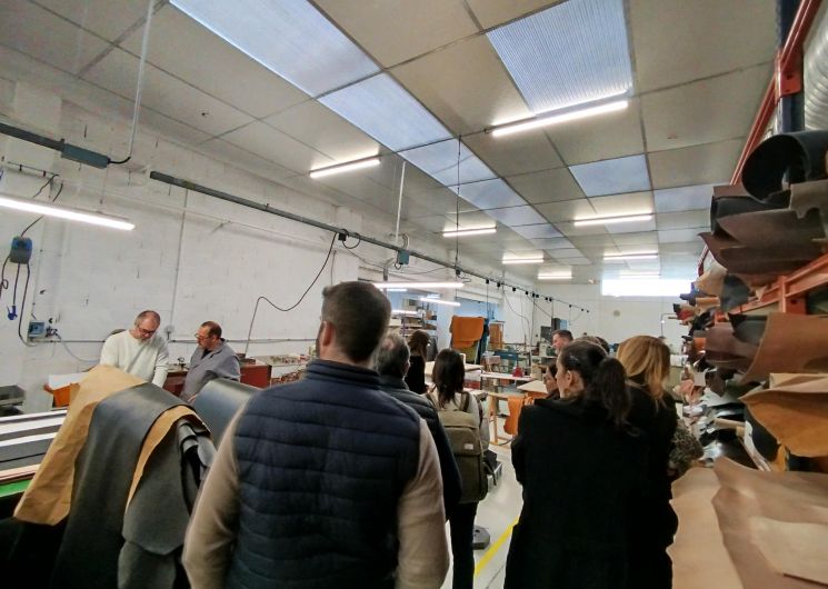 Visite de savoir faire : Maison Berthille, atelier de maroquinerie_Mazamet