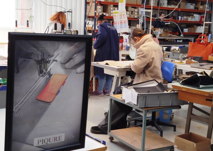 Visite de savoir faire : Maison Berthille, atelier de maroquinerie_Mazamet