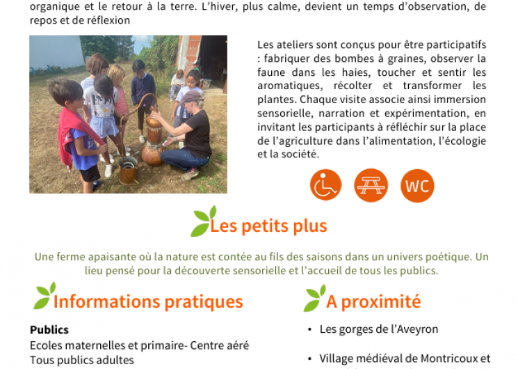 Visite Ferme Rosier et plantes médicinaleslisse