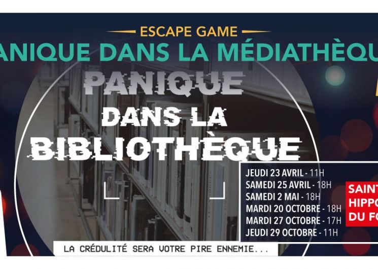 Escape Game - Panique dans la bibliothèque_Saint-Hippolyte-du-Fort