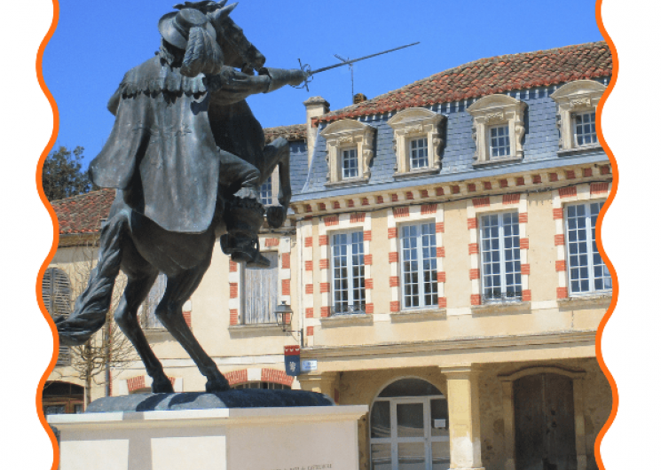 Sur les pas de Charles de Batz de Castelmore_Lupiac