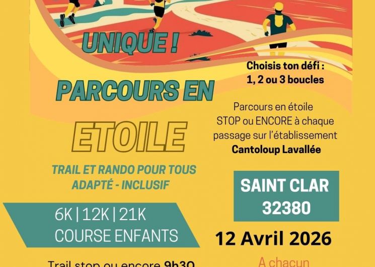 Trail et randonnée des 3 étoiles_Saint-Clar