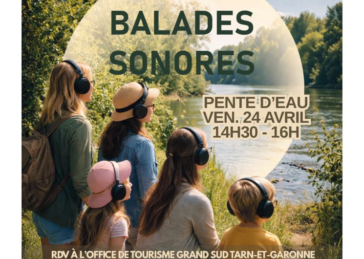 Balade Sonore à la Pente d'eau de Montech – Réservez votre place !_Montech