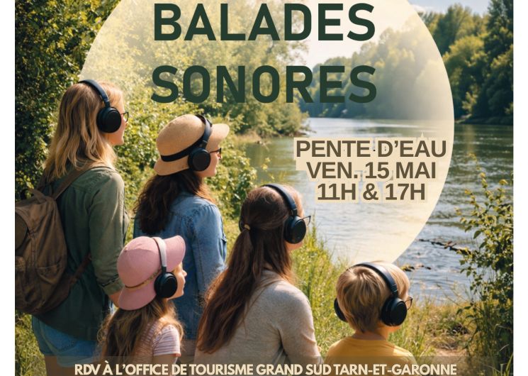 Balade Sonore à la Pente d'eau de Montech – Réservez votre place !_Montech