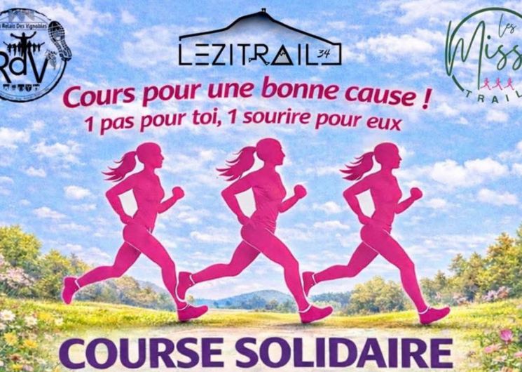 Course Solidaire les Miss Trail_Castelnau-de-Guers
