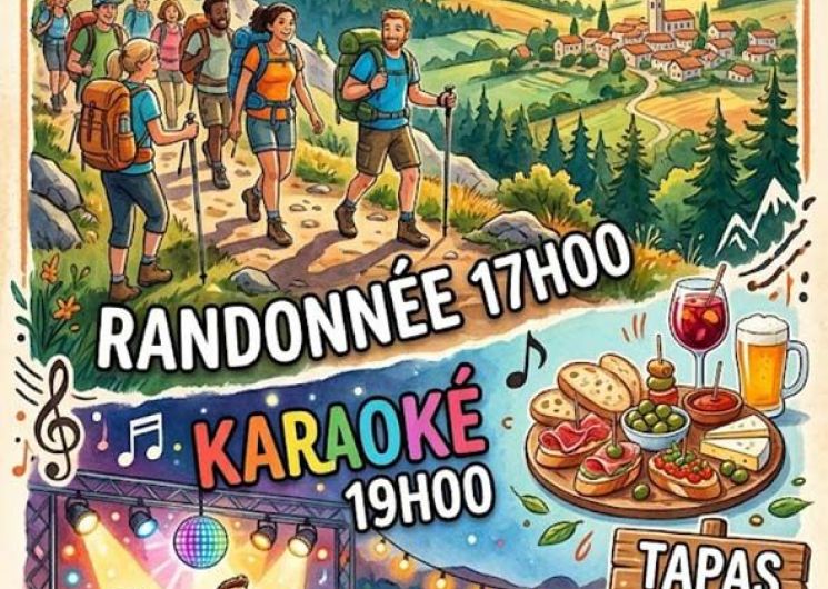Randonnée et Karaoké_Saint-Loube