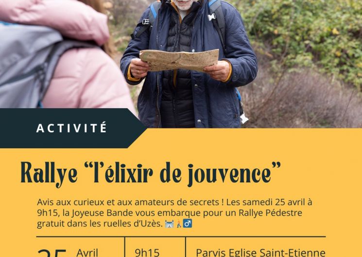 Rallye pédestre - L'Elixir de jouvence_Uzès