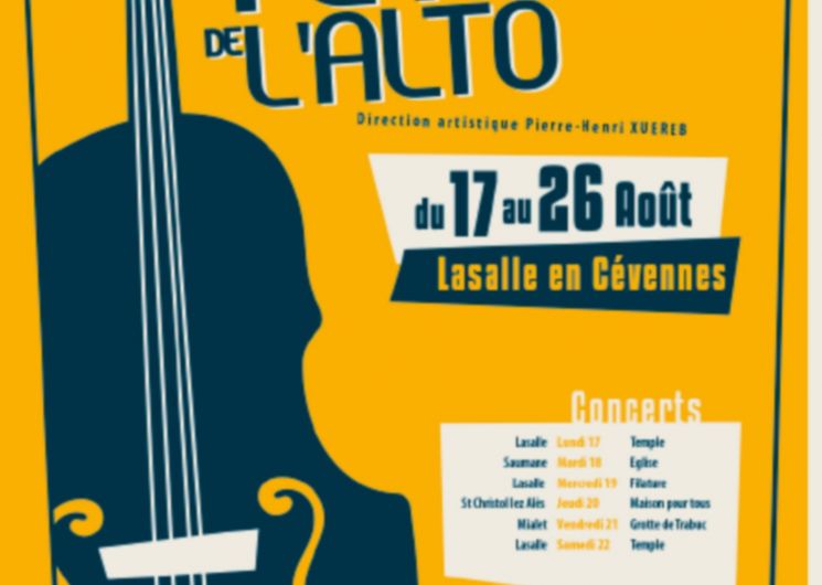 Fête de l'Alto 14ème édition 2026_Lasalle