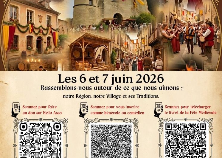Fête médiévale - MédiéVall' en scène_Valliguières