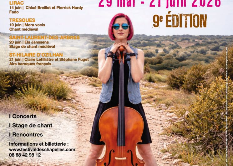 Festival des Chapelles - Concert Airs baroques français_Saint-Hilaire-d'Ozilhan