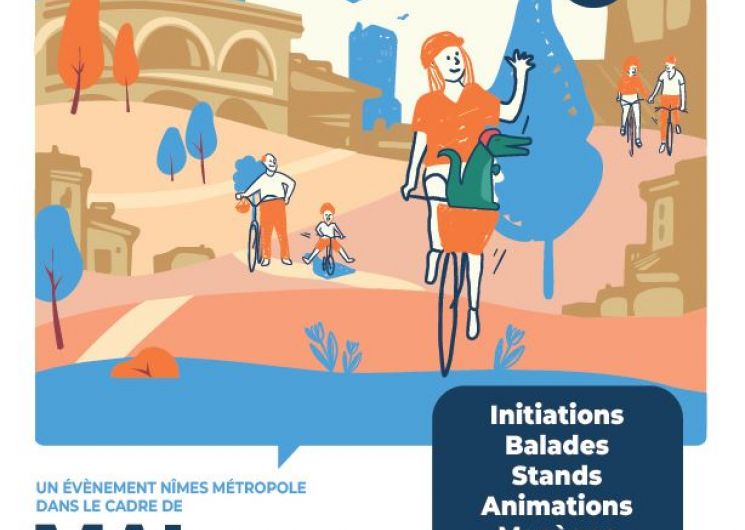 Village vélo - Un évènement Nîmes Métropole, dans le cadre de Mai à vélo_Nîmes