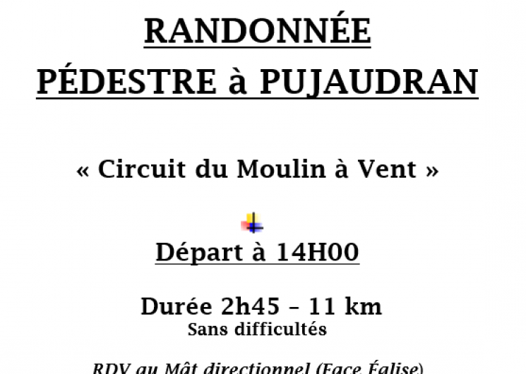 Randonnée pédestre à Pujaudran_Pujaudran