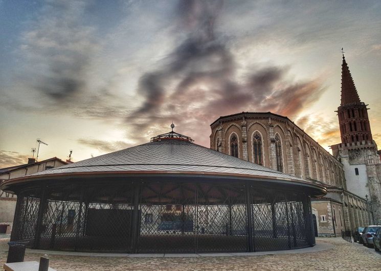 Exposition de photographie sur les Halles en Tarn-et-Garonne_Caussade