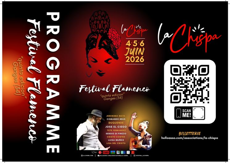 La Chispa : festival flamenco, 5ème édition_Ganges
