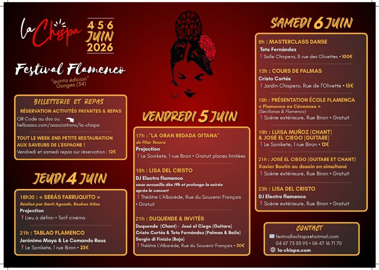 La Chispa : festival flamenco, 5ème édition_Ganges