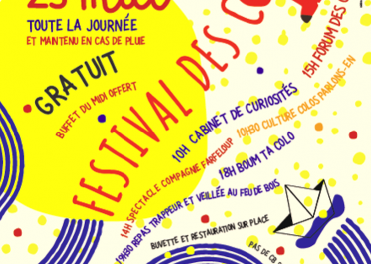 Affiche du festival des Colos 2026