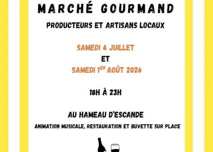 Marché gourmand à Escande_Lacaune