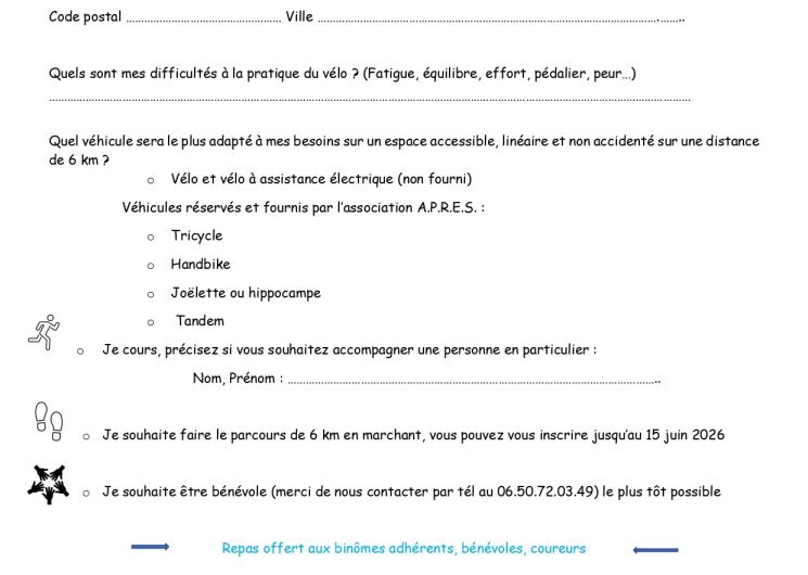 Bike and run.bulletin de reservation_Aramon