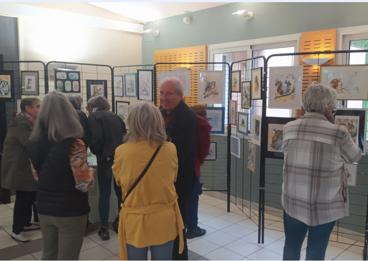 Exposition d'aquarelles_Pont-de-Larn