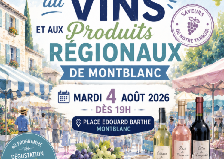 Foire aux vins et aux produits régionaux_Montblanc
