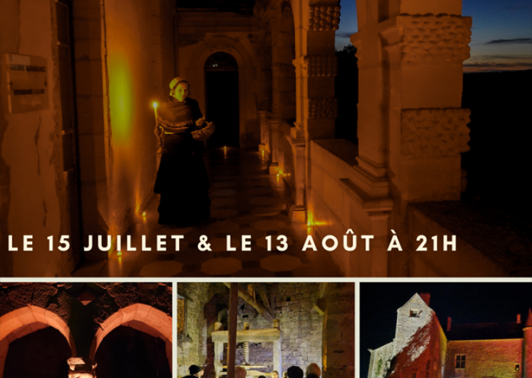 Visite guidée nocturne des châteaux de Bruniquel