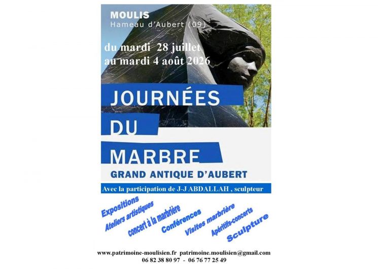 Journées du marbre 2026_Moulis