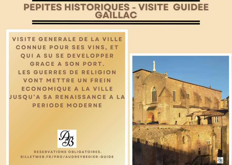 VISITE GUIDEE Gaillac