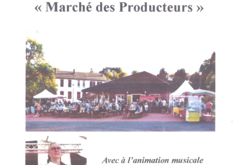 Marché de producteurs de nuit organisé par l'association lou mountéliot_Lamontélarié