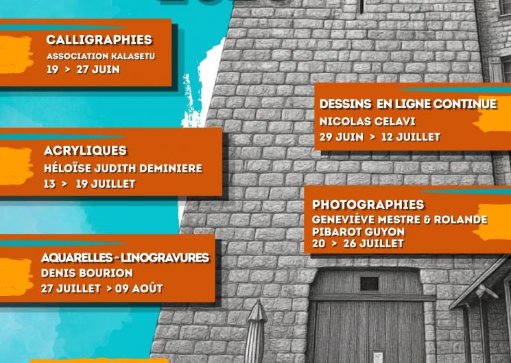 Exposition de l'Artiste Denis Bourion_Sauve