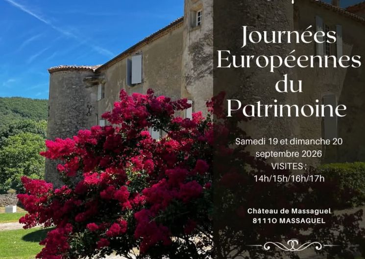 Visite guidée Château de Massaguel - Journées Européennes du Patrimoine_Massaguel