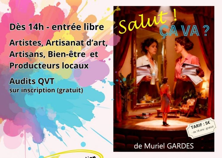 Salon & Théâtre - Journée mondiale de la santé mentale_Montauban
