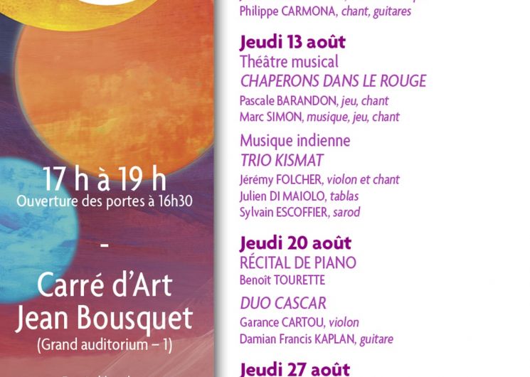 Jeudis de Nîmes 2026 - Concerts 