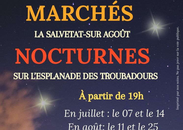 Marché nocturne_La Salvetat-sur-Agout