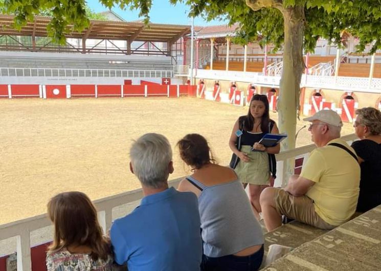 Visite des arènes de Cazaubon_Cazaubon