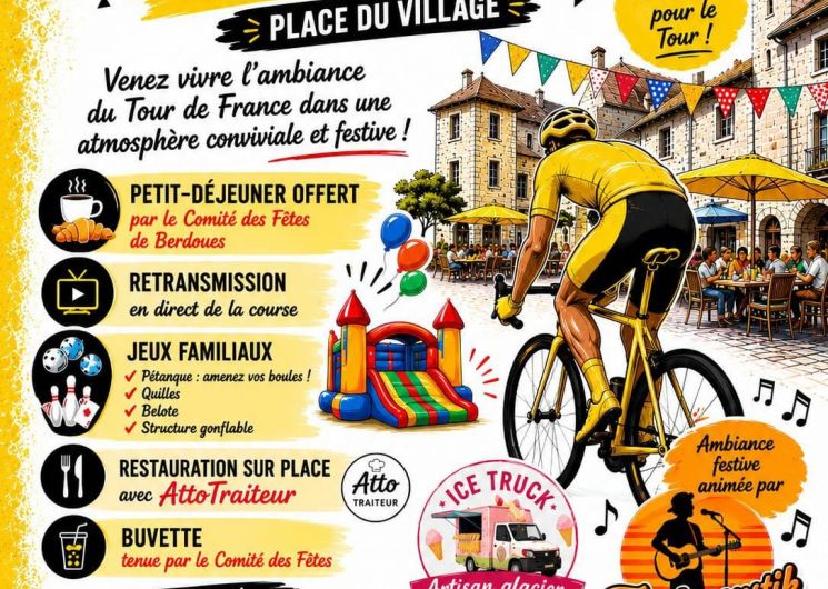 Tour de France à Berdoues_Berdoues