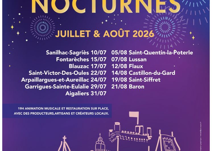 Marché nocturne à Fontarèches_Fontarèches