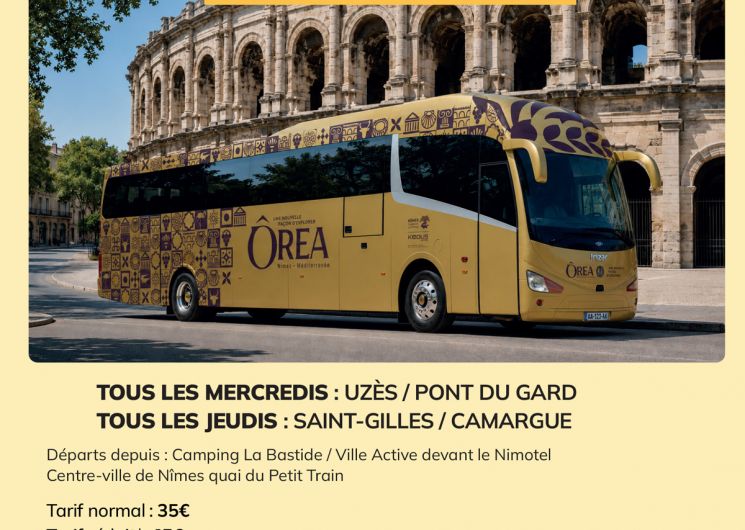 Excursion en autocar Uzès/Pont du Gard_Nîmes