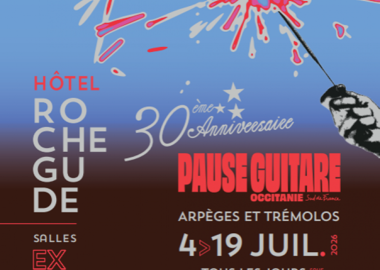 Exposition à l'Hôtel Rochegude: 30ème anniversaire de Pause Guitare_Albi