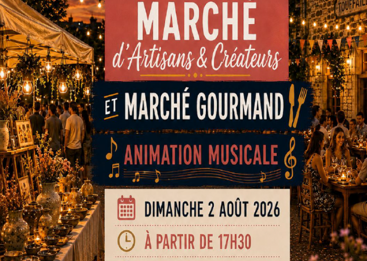 Marché gourmand et créateurs à Touffailles_Touffailles