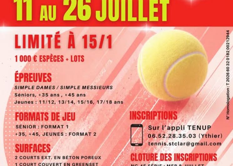 Masters du Gers 2026_Saint-Clar