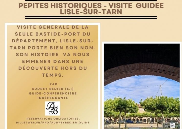 VISITE GUIDEE Lisle sur Tarn