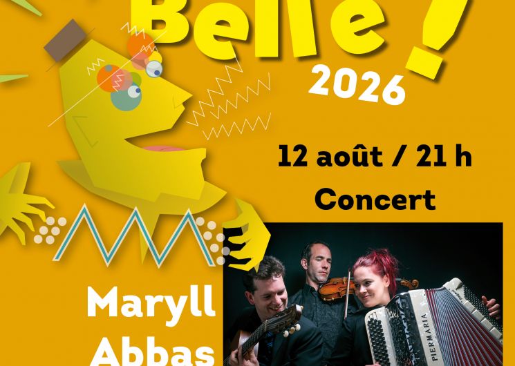 Festival L'Échalapée Belle - Concert Maryll Abbas Trio_Sénéchas