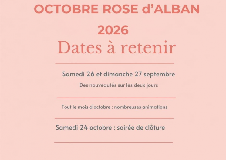 Octobre Rose à Alban_Alban