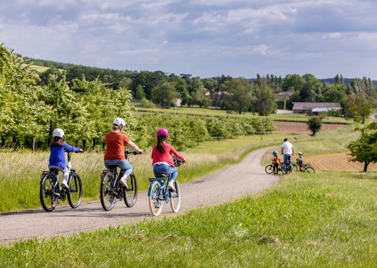 Balade commentée en vélo électrique suivie d'une dégustation_Vaïssac